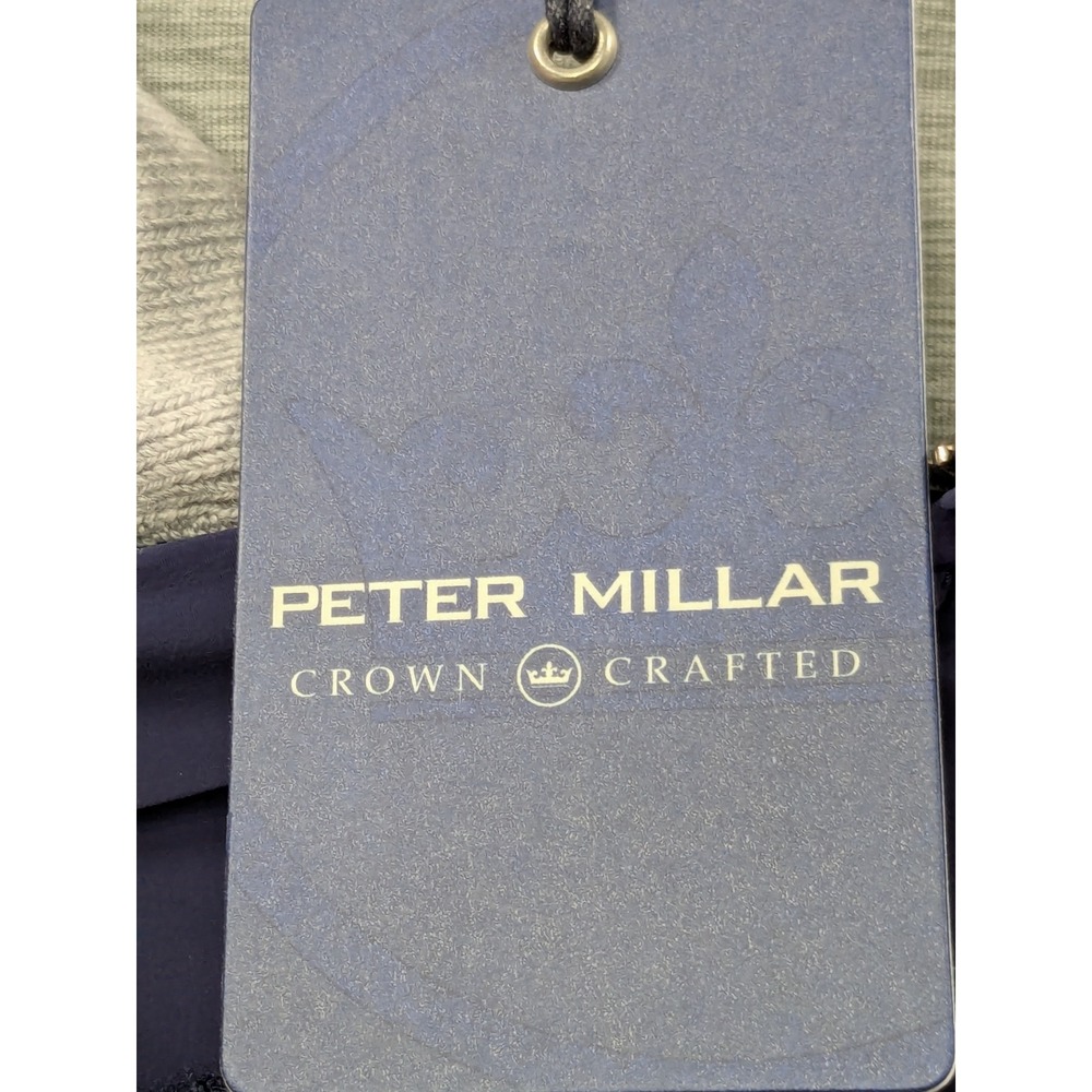 Peter Millar Crown Crafted Navy Quilted Wool Hybrid Jacket Mens XL New - Picture 12 of 14